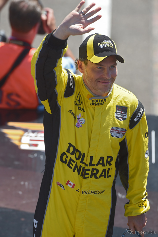 ジャック・ビルヌーブが久々にインディ500に参戦した。写真:INDYCAR