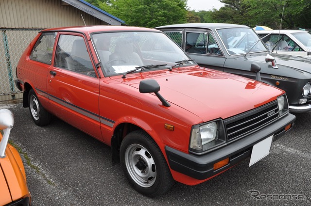 スターレット(よ!懐かしい車集合in朝霧高原2014)