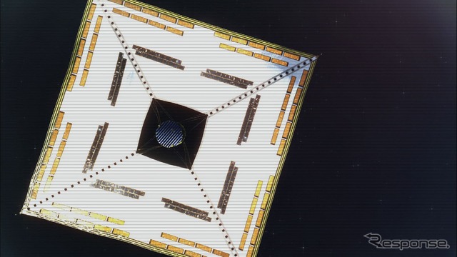 宇宙ヨット「イカロス」3回目の冬眠開け 電波受信に成功