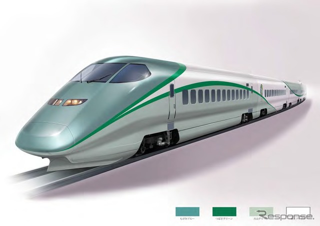 JR東日本は7月から山形新幹線で、車内に足湯などのあるリゾート列車「とれいゆ」（外観イメージ）を運行する