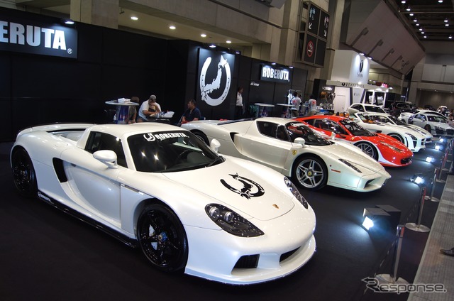 インポートカーショー14 「ROBERUTA」「Liberty Walk」「OFFICE-K」合同ブース