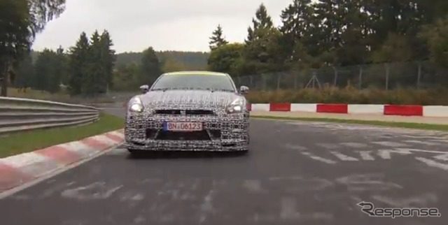 日産 GT-R NISMOの独ニュルブルクリンク北コースでの開発テスト