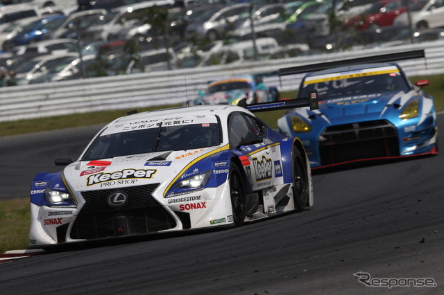 #37 RC Fは決勝4位。<撮影:益田和久>