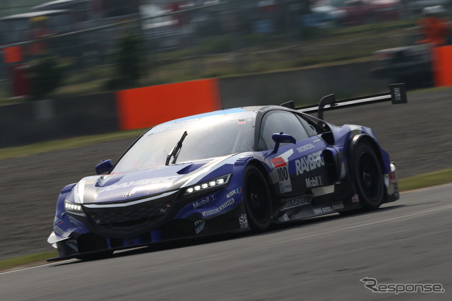 ホンダ勢のGT500最上位は、6位の#100 NSX CONCEPT-GT。<撮影:益田和久>