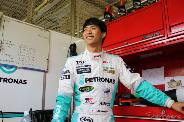 #36 RC Fで自身2戦目を戦った平川亮。今回は決勝5位。写真:TOYOTA