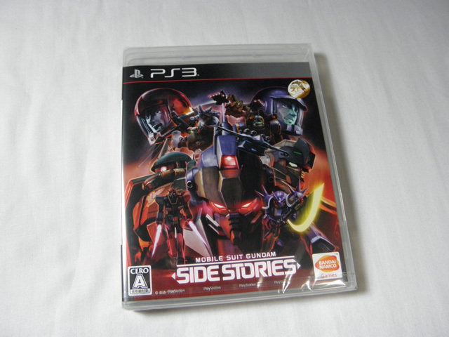 ガンプラ付きPS3『ガンダム サイドストーリーズ Limited Edition』を開封してみた