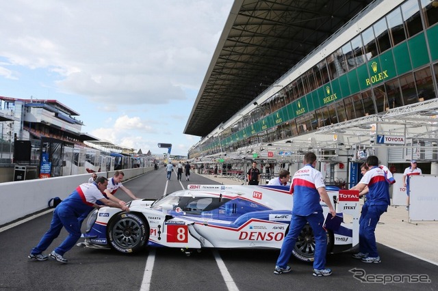 トヨタレーシング・ルマン公式テスト