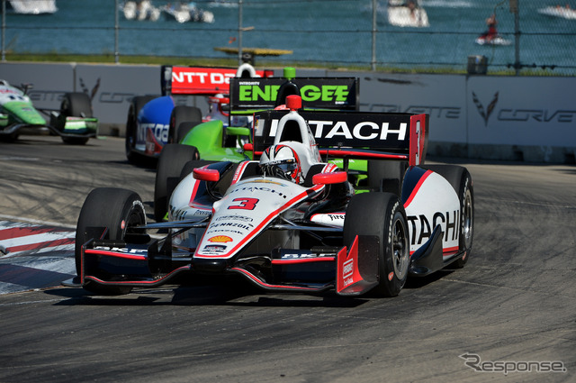 優勝のカストロネベス。写真:INDYCAR
