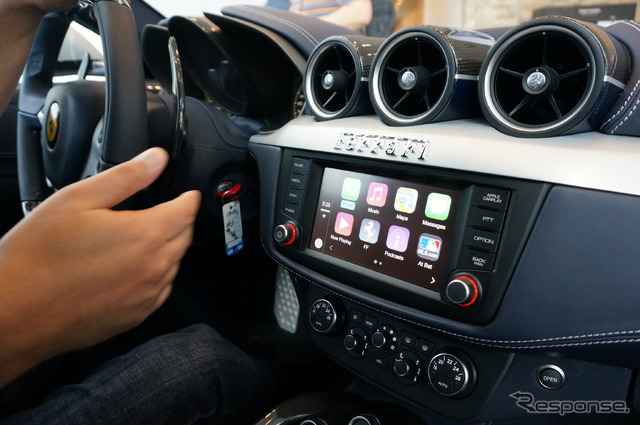 アップル「CarPlay」の実機デモンストレーション(WWDC 2014)
