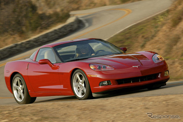 シボレー コルベット 2006年モデル、パドルシフト搭載