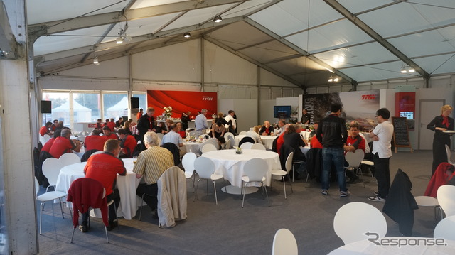 TRW ホッケンハイムリンク 先進運転支援システム試乗会