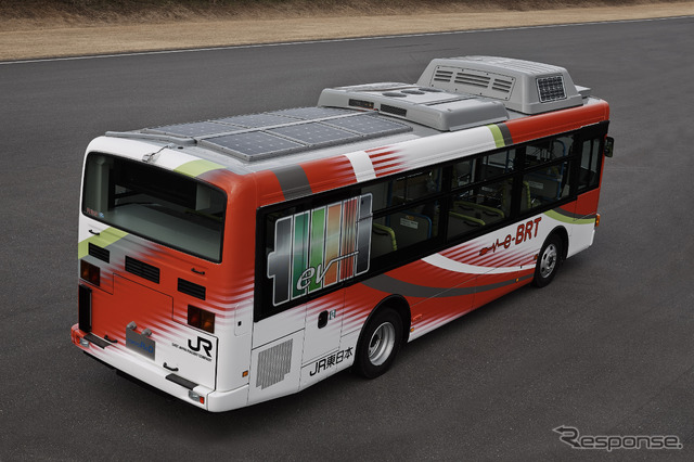 東京アールアンドデー、気仙沼BRTに電気バス「e-BRT」を納入