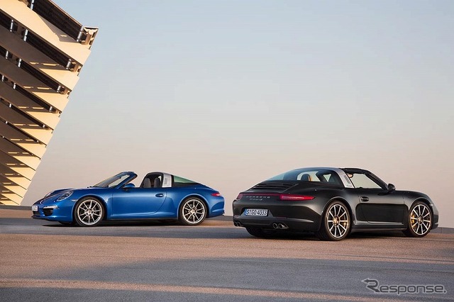 新型ポルシェ911タルガ4