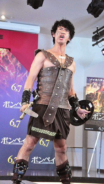 庄司智春(品川庄司)/『ポンペイ』公開記念イベント