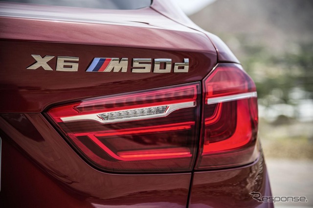 新型BMW X6 のM50d