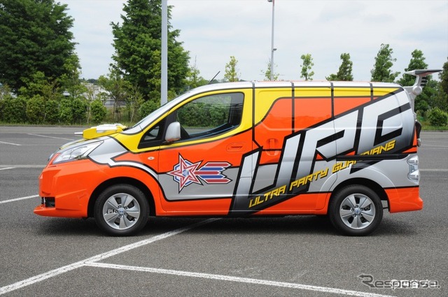 ウルトラマンギンガSに登場するe-NV200特別仕様車