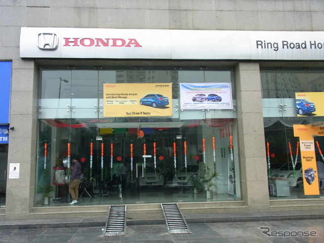 インドのホンダディーラー