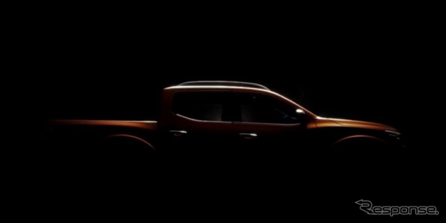 日産の新型ピックアップトラックの最終予告
