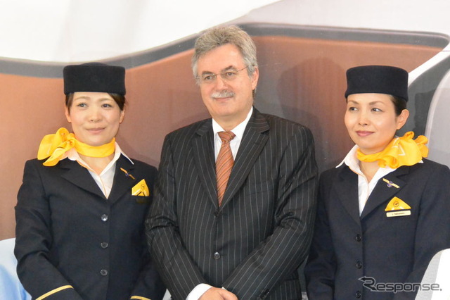 ルフトハンザドイツ航空 オットーF．ベンツ日本支社長