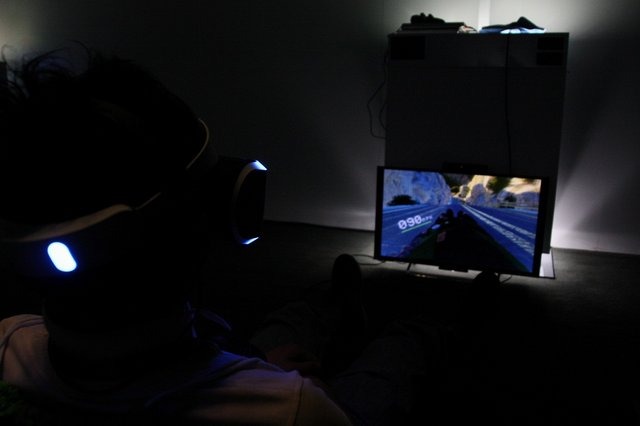 【E3 2014】「luge」に乗って公道を爆走、この没入感はやはりすごい!「Project Morpheus」新作デモレポ