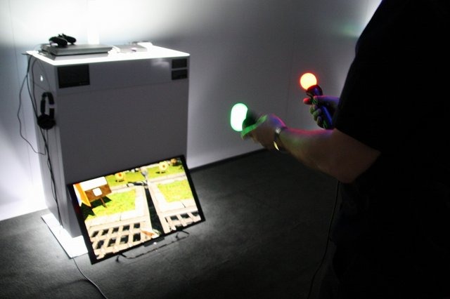 【E3 2014】「luge」に乗って公道を爆走、この没入感はやはりすごい!「Project Morpheus」新作デモレポ