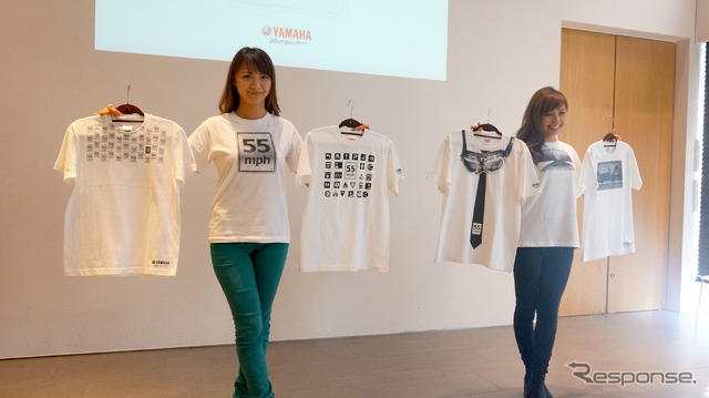 55mphプロジェクトの一環で6種類のTシャツをデザイン