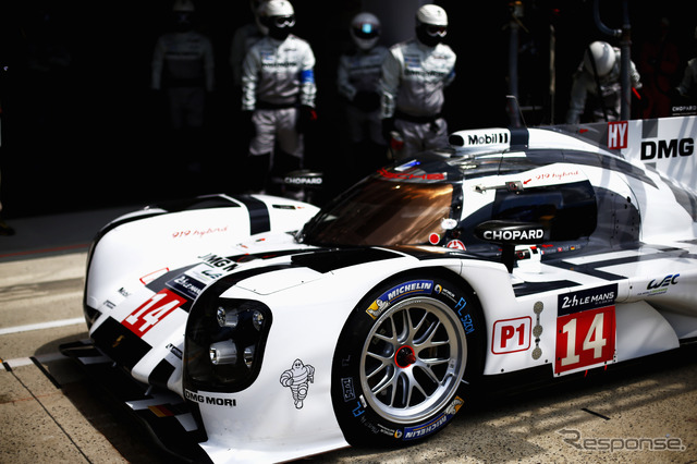 ポルシェ・919ハイブリッド（写真は予選）