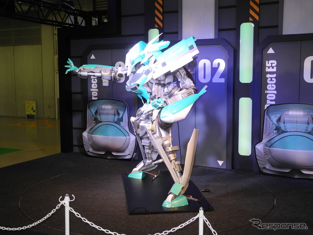 JR東日本企画が展示した「プロジェクトE5」