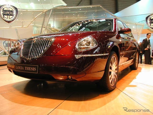 【ジュネーブ・ショー2001速報】ランチア新デザインを市販化『テージス』