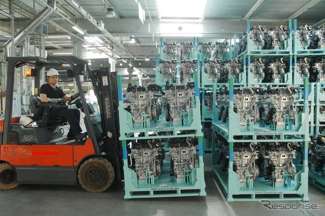 トヨタのポーランド工場で生産が開始された新1.0リットルエンジン