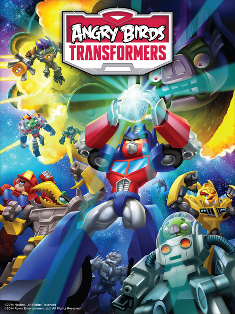 今回はトランスフォーマーと合体！『Angry Birds Transformers』が発表