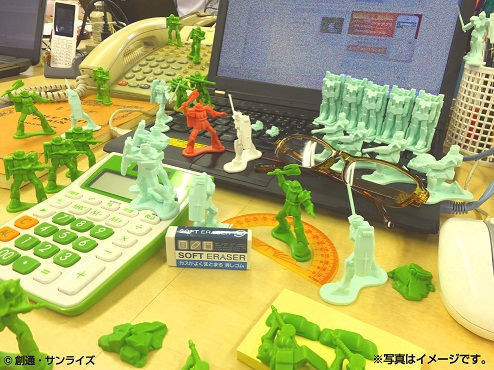 機動戦士ガンダム～机の上が1年戦争になる?！～