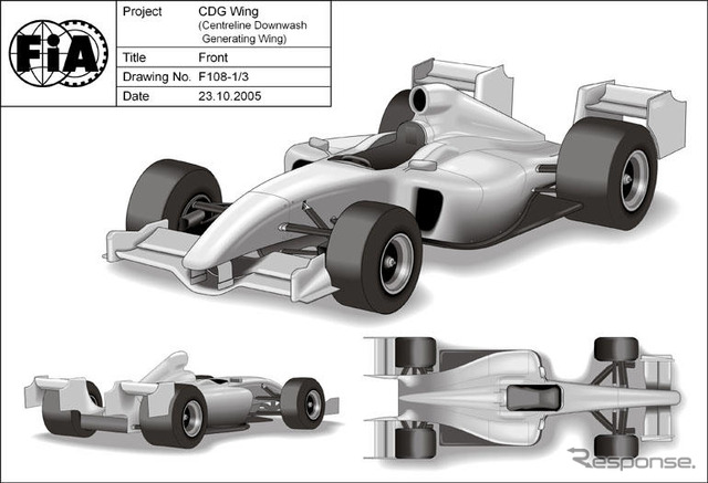 FIA、F1に画期的リアウイング