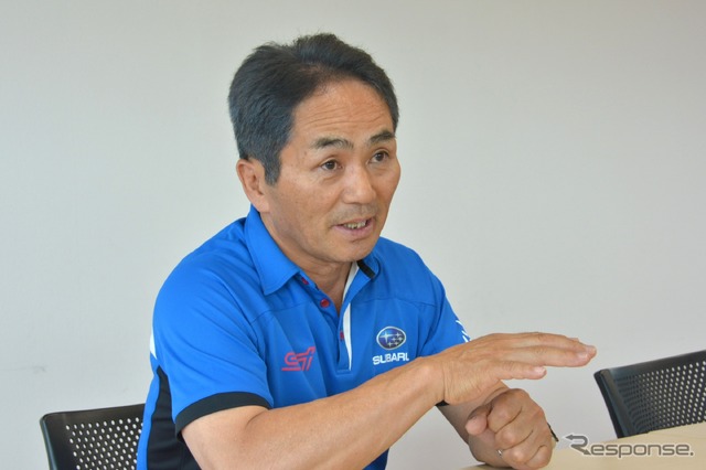 スバル・チーム総監督・辰巳英治氏