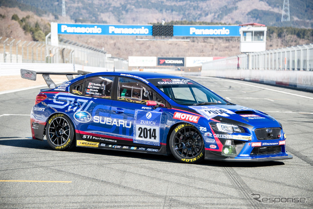 スバル WRX STI NBRチャレンジ2014(シェイクダウン)