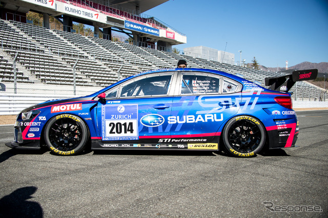 スバル WRX STI NBRチャレンジ2014(シェイクダウン)