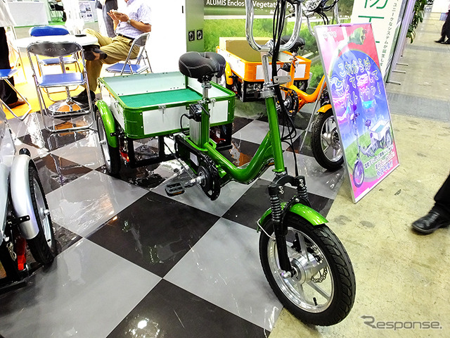 佐賀のアルミスがつくる電動三輪車シリーズ