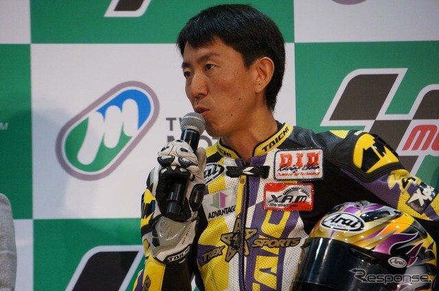 お笑い芸人のチュートリアル福田充徳さんが「Moto GP 日本グランプリ」をPR