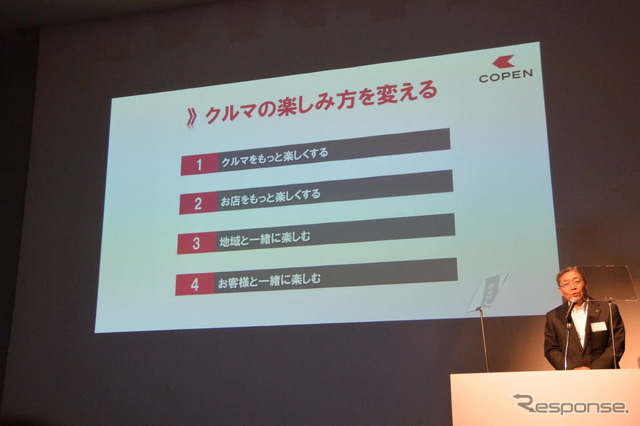 ダイハツ工業 新型コペン 発表会
