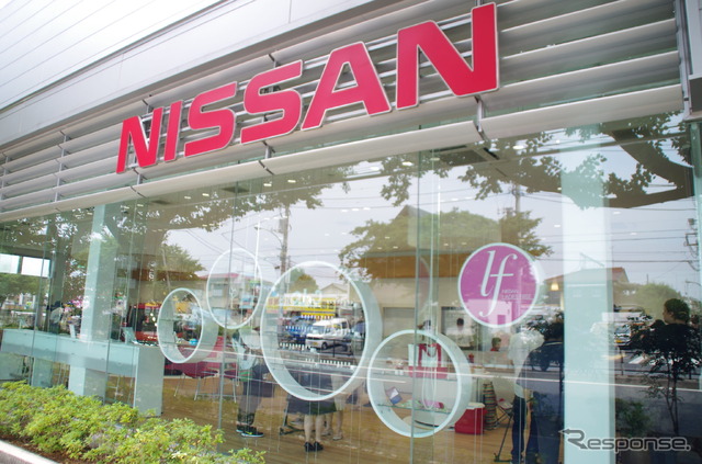 日産「レディー・ファーストプロジェクト」モデル店