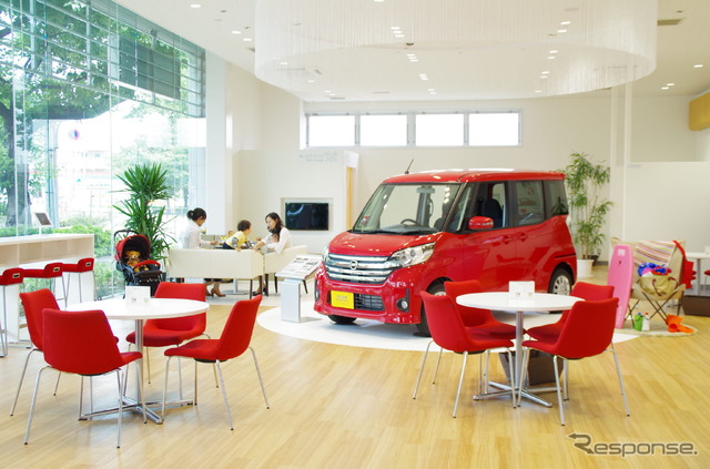 日産「レディー・ファーストプロジェクト」モデル店