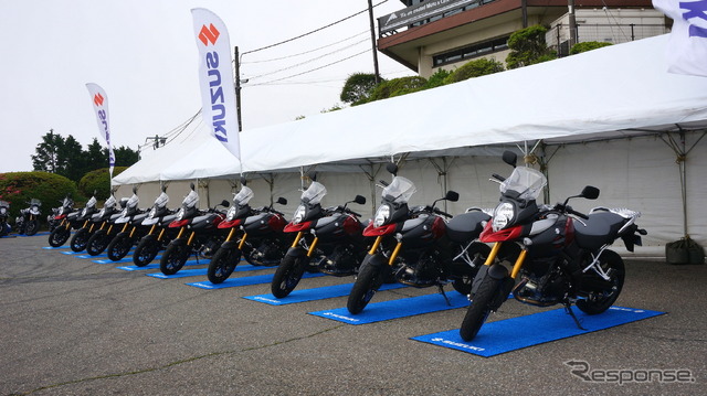 スズキ Vストローム 1000 ABS メディア試乗会