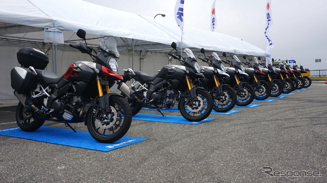 スズキ Vストローム 1000 ABS メディア試乗会
