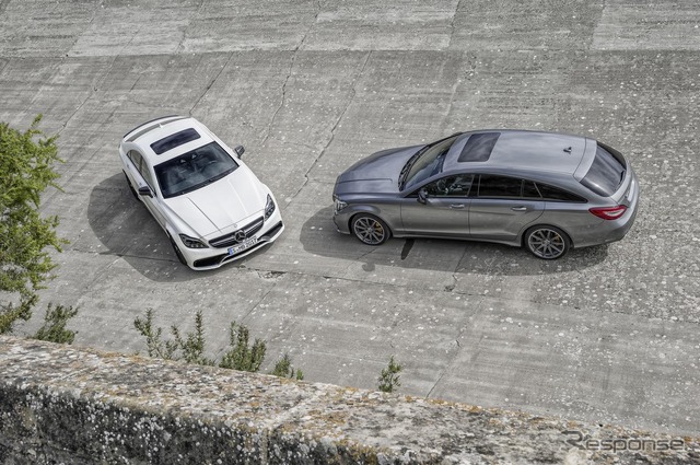 メルセデスベンツCLS63 AMG(クーペ)とCLS63 AMG シューティングブレークの大幅改良モデル