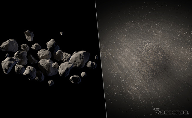 小惑星2011 MDで考えられる空隙の多い構造