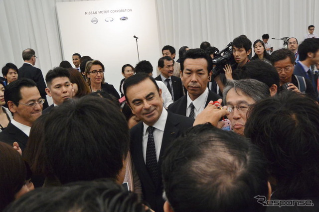 日産自動車 株主総会後の株主懇親会