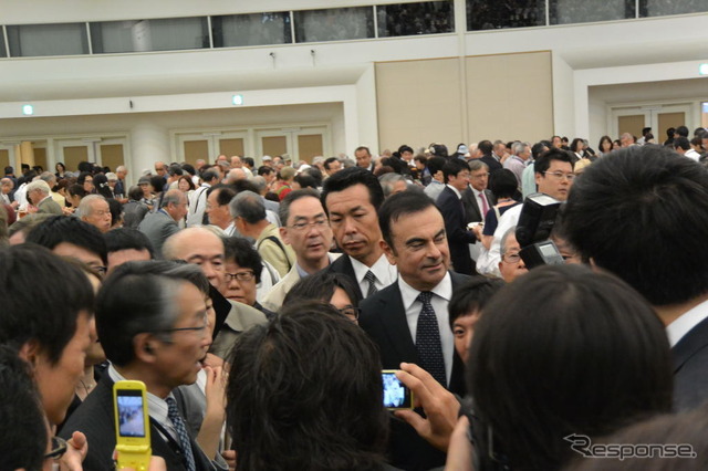 日産自動車 株主総会後の株主懇親会