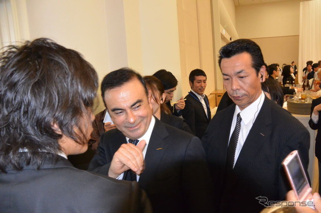 日産自動車 株主総会後の株主懇親会