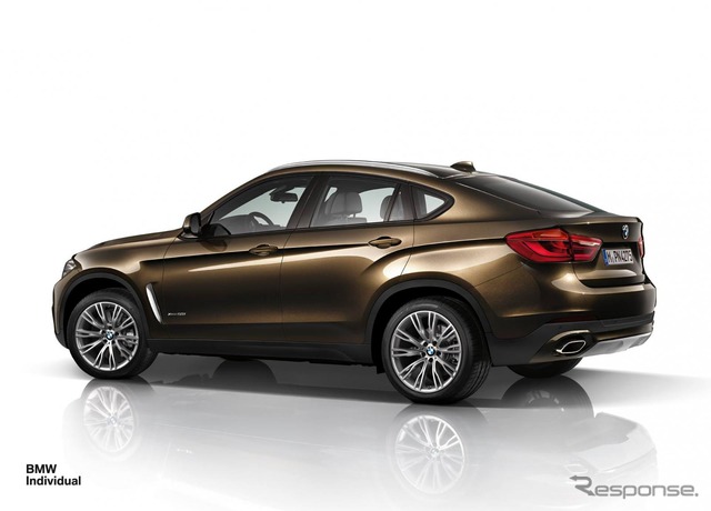 新型BMW X6 のBMWインディビジュアル仕様