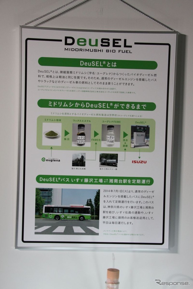 実用化すれば画期的な100％ミドリムシ由来ディーゼル燃料